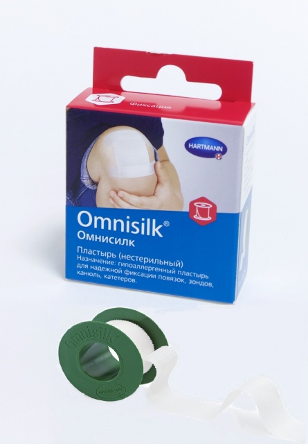 Пластырь Omnisilk фиксирующий 1,25 см х 5 м 1 шт.