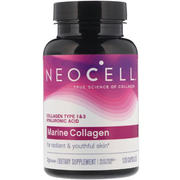фото Морской коллаген - neocell marine collagen + ha (120 капсул)