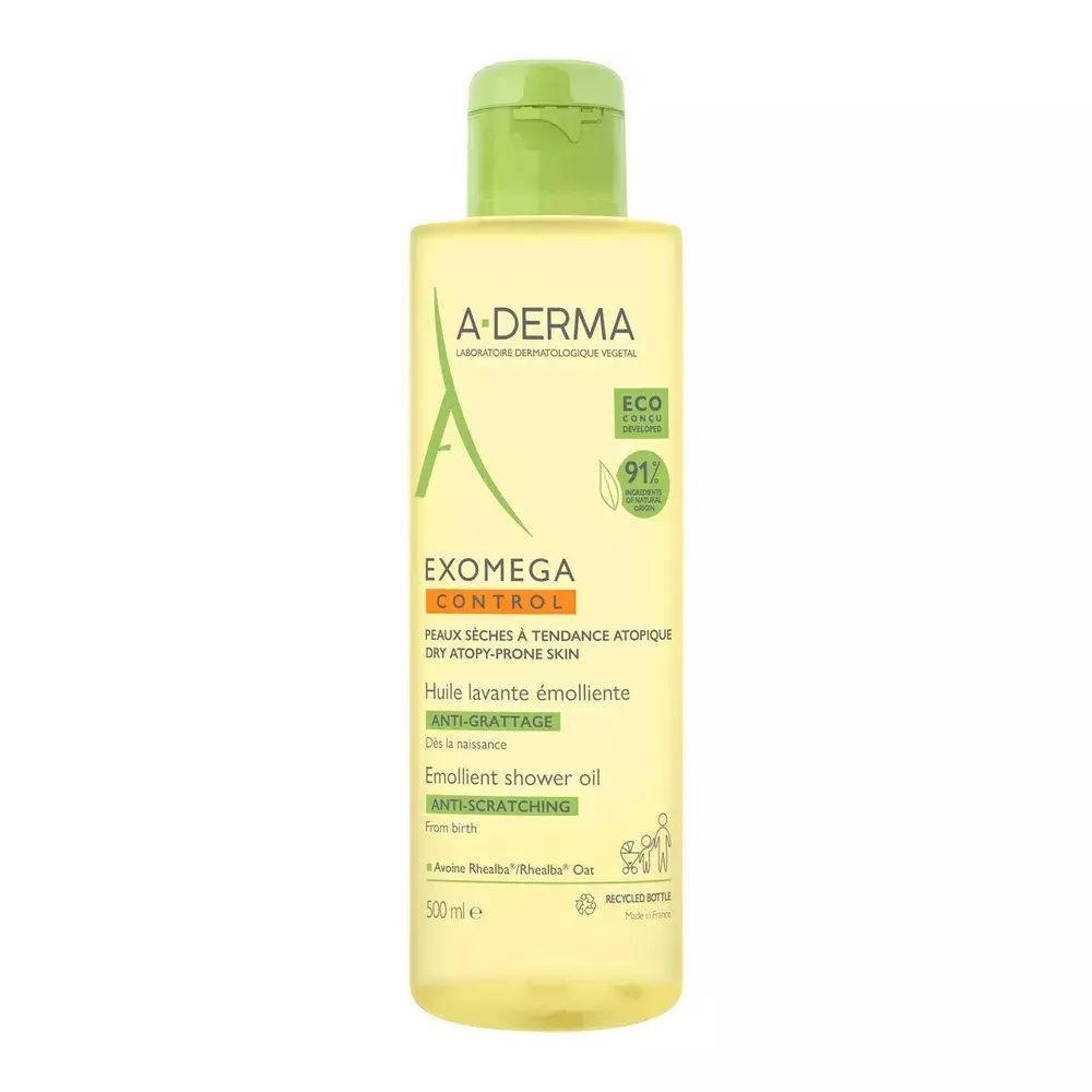 Масло для душа A-Derma Exomega Emollient Shower Oil 500 мл