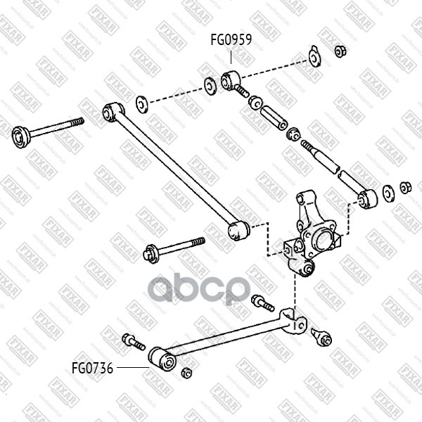 

Сайлентблок FIXAR FG0959