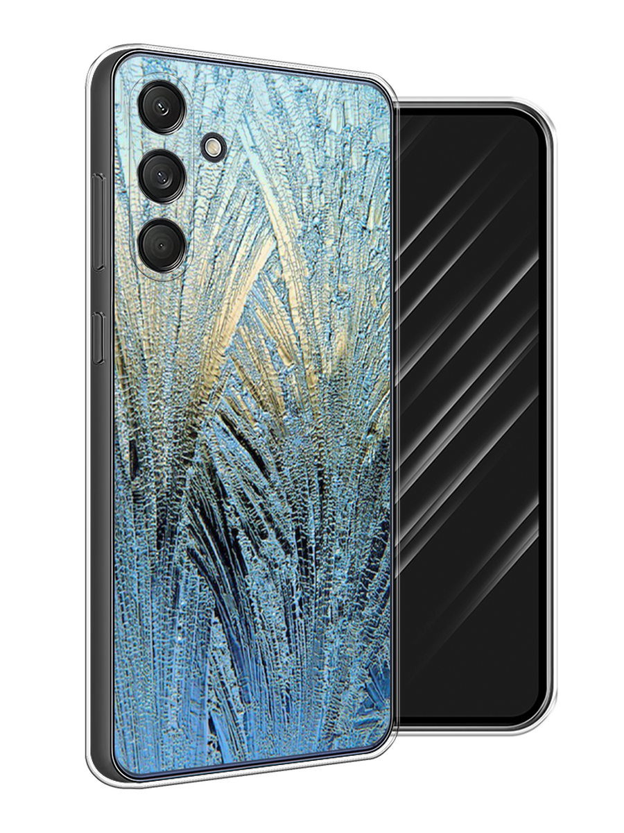 

Чехол Awog на Samsung Galaxy M55 "Лёд", Голубой, 2109650-1
