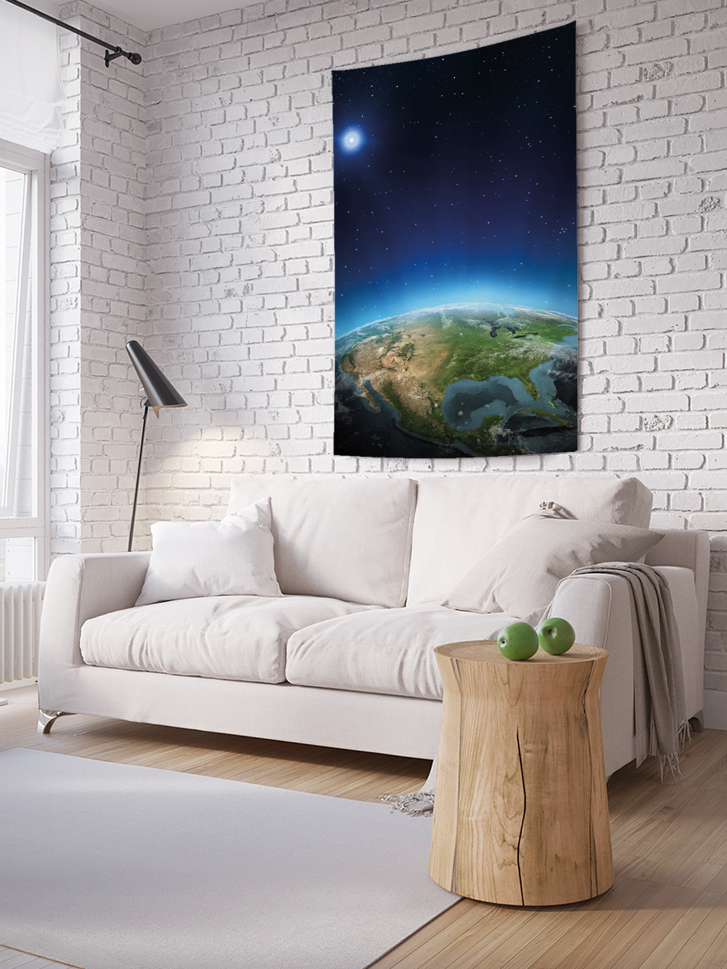 

Вертикальное фотопанно на стену JoyArty Аура Земли 150x200 см, Аура Земли