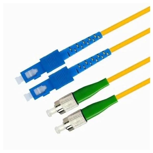 

Патч-корд волоконно-оптический TELCORD ШОС-2x3.0-2FC/A-2SC/U-SM-10м-LSZH-YL duplex FC/APC-