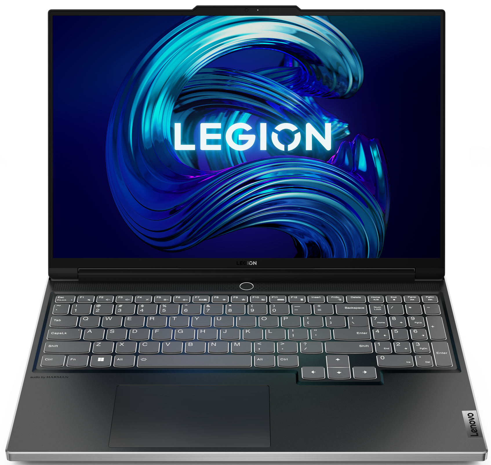 фото Ноутбук lenovo legion s7 16iah7 серый (82tf0061rk)