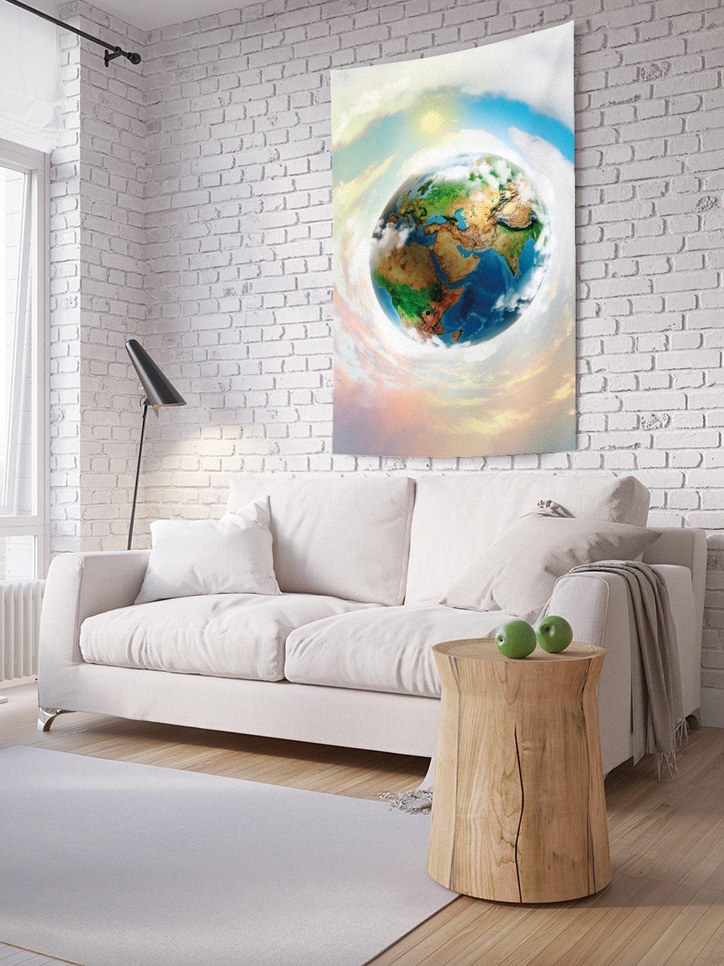 

Вертикальное фотопанно на стену JoyArty Чистая планета 150x200 см, Чистая планета