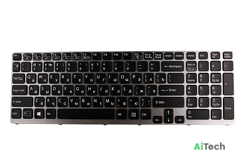 Клавиатура для ноутбука Sony SVE15/SVE17 p/n: 9Z.N6CBW.G0R