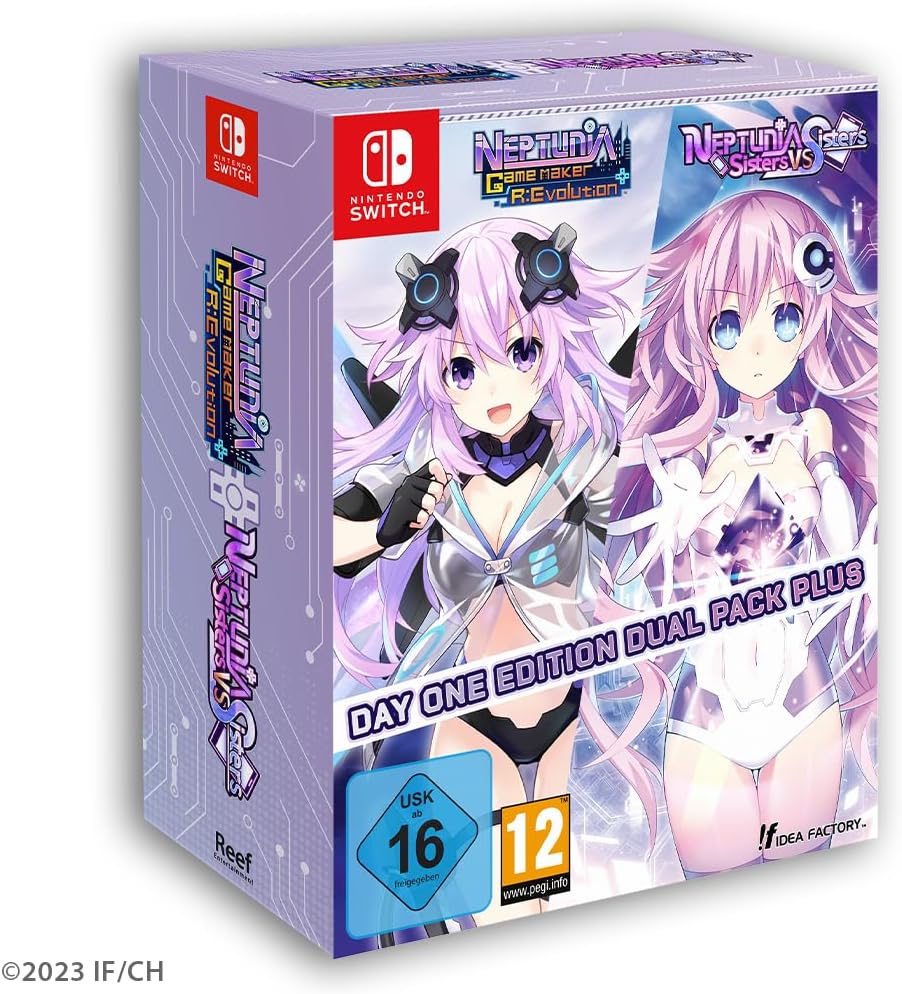 Игра Neptunia Game Maker R:Evolution/Sisters VS Sisters (NS, на иностранном языке)