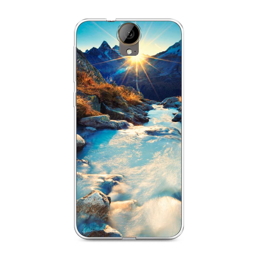 

Чехол Awog на HTC One E9 Plus "Восход 7", Коричневый;белый;голубой, 102250-4