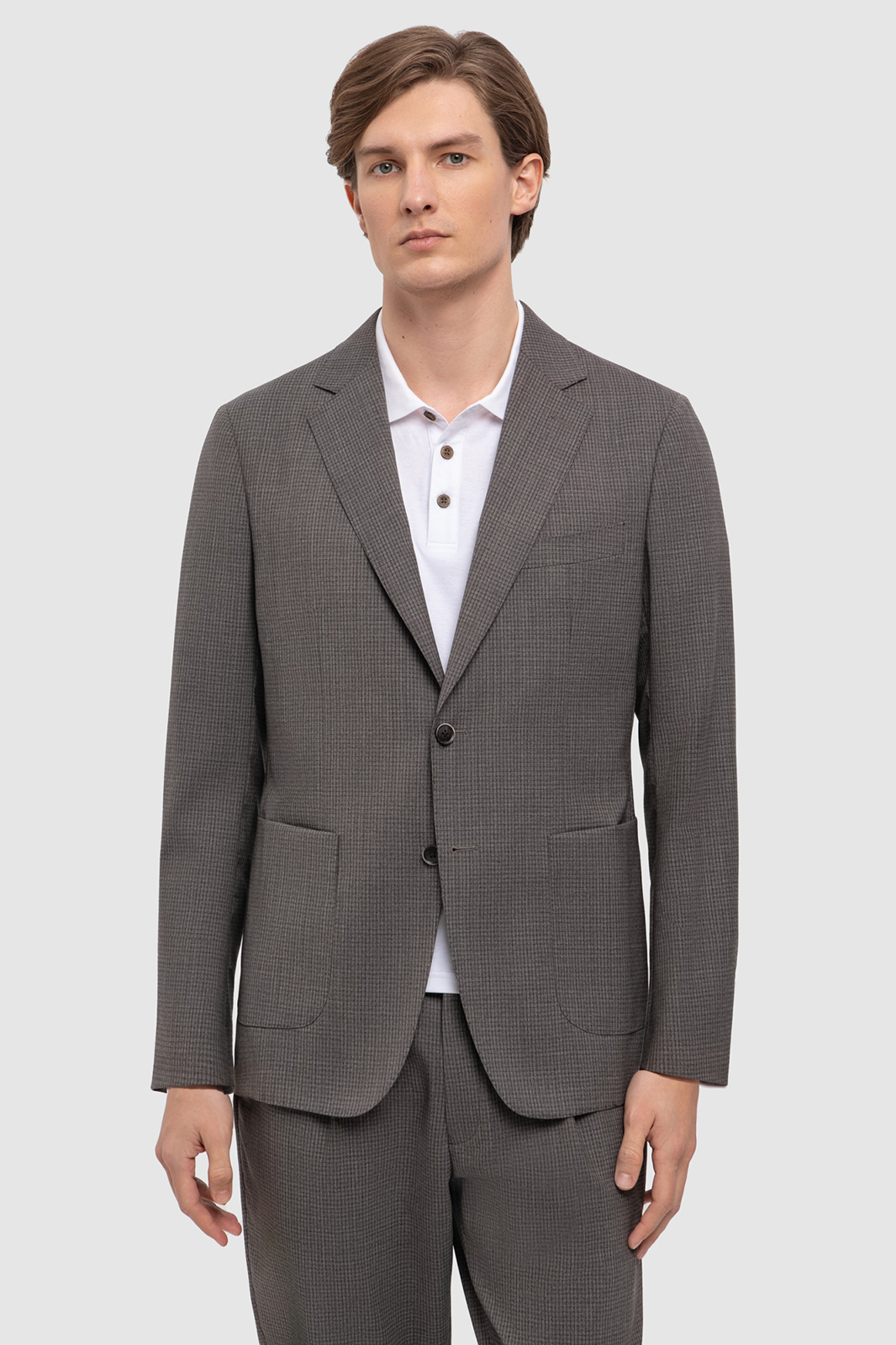 

Пиджак мужской Kanzler 4S-221BB-0713-23 коричневый 58, 4S-221BB-0713-23