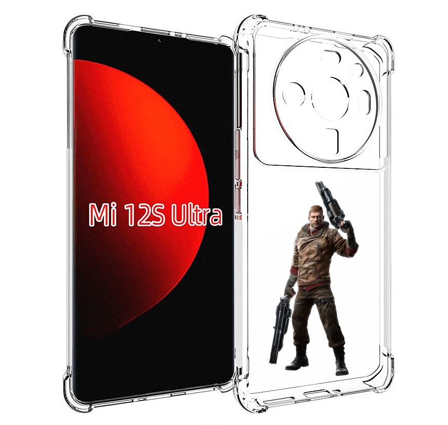 

Чехол MyPads Wolfenstein для Xiaomi 12S Ultra, Прозрачный, Tocco