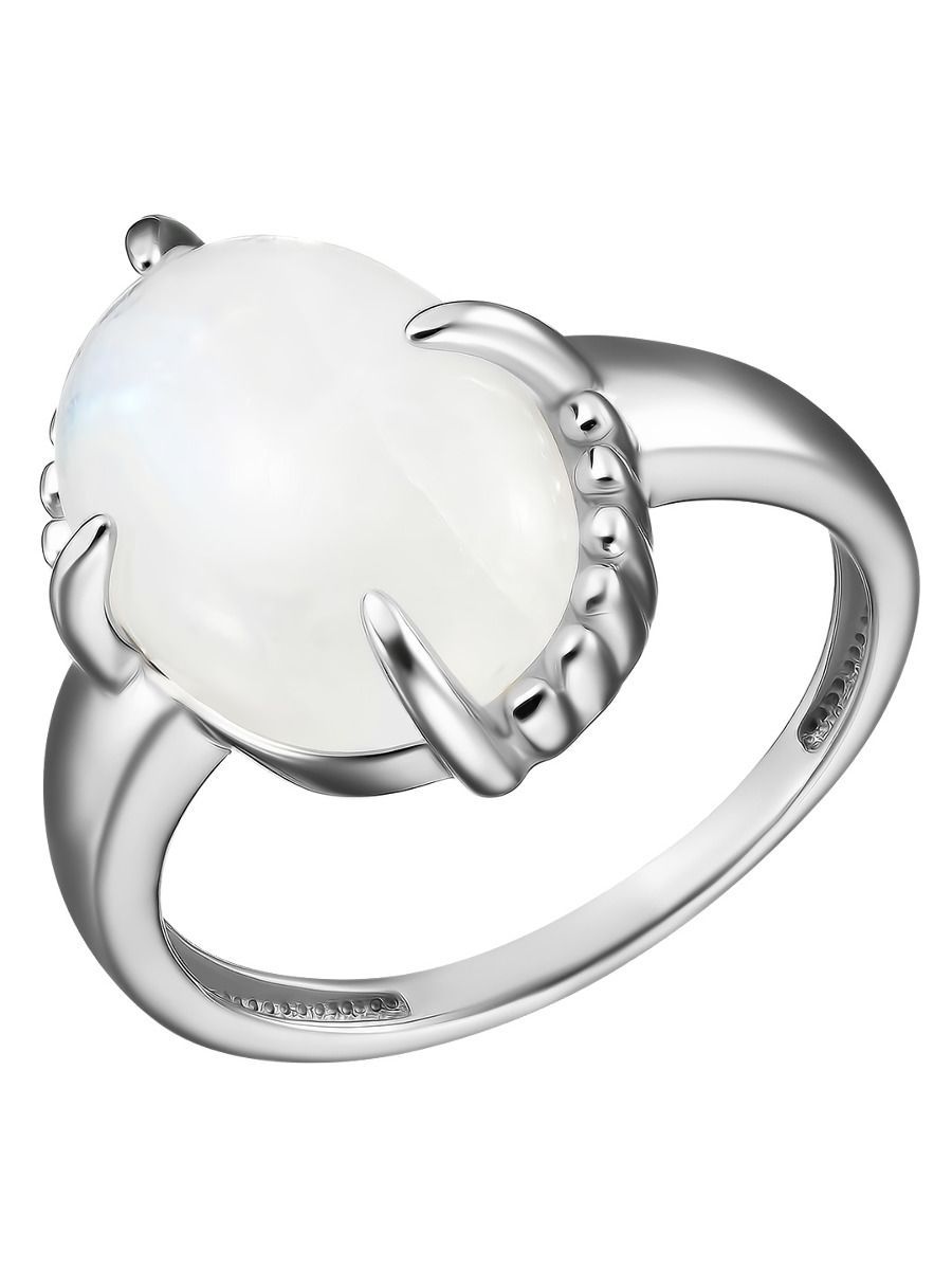 Кольцо из серебра р. 20 Ювелирочка 1065104, лунный камень