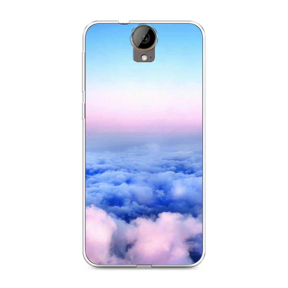 

Чехол Awog на HTC One E9 Plus "Облака", Голубой;розовый, 102250-4