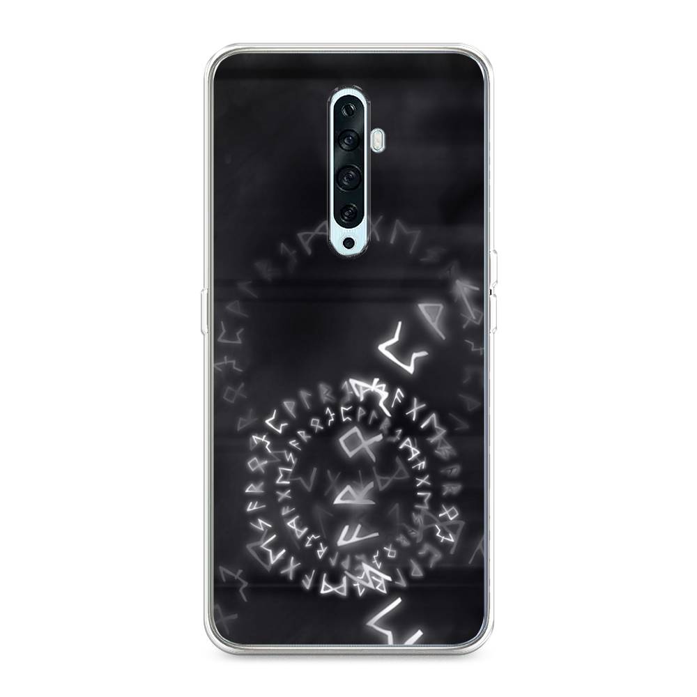 

Чехол на Oppo Reno 2Z "Руны", Серый;черный, 251850-3