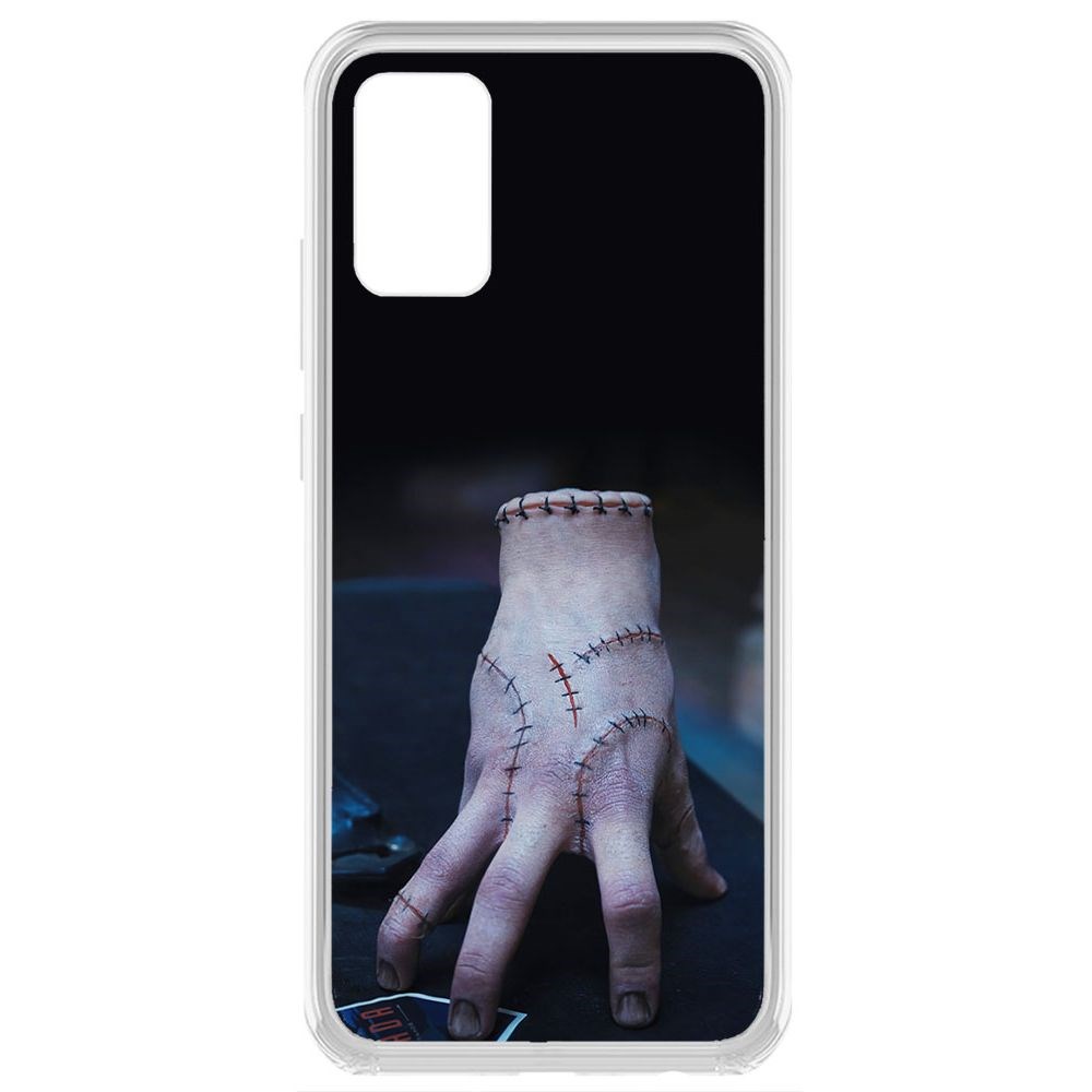 

Чехол-накладка Krutoff Clear Case Уэнсдей Аддамс - Вещь для Samsung Galaxy A02s (A025), Прозрачный