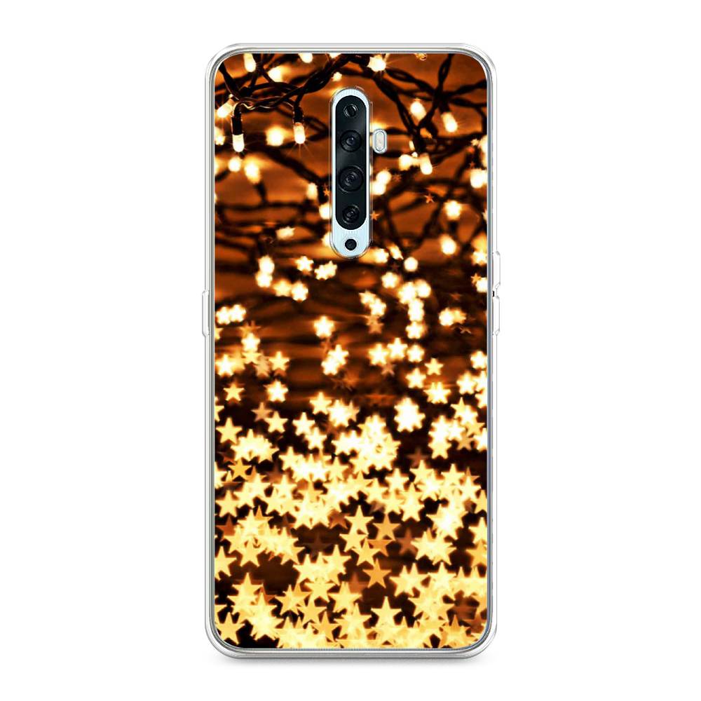 

Чехол на Oppo Reno 2Z "Новогодняя гирлянда", Золотистый, 251850-5