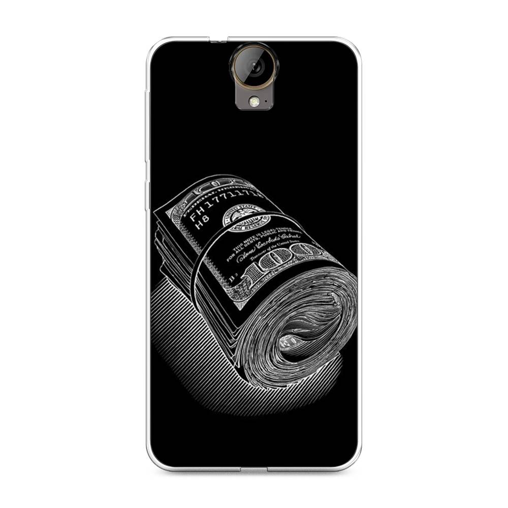 

Чехол Awog на HTC One E9 Plus "Кубышка денег", Черный;серебристый, 102250-5