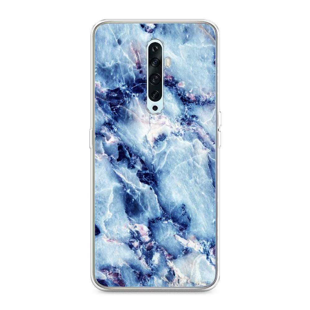 

Чехол на Oppo Reno 2Z "Мрамор с синими прожилками", Синий, 251850-3