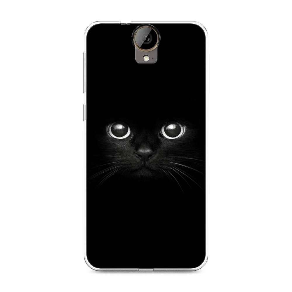 

Чехол Awog на HTC One E9 Plus "Взгляд черной кошки", Черный, 102250-1