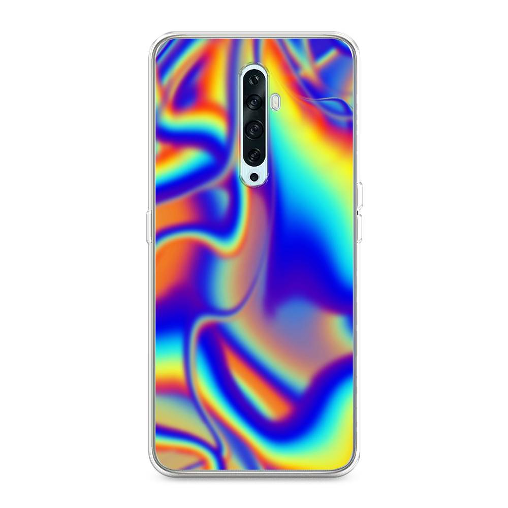 

Чехол на Oppo Reno 2Z "Яркая голограмма", Разноцветный, 251850-3
