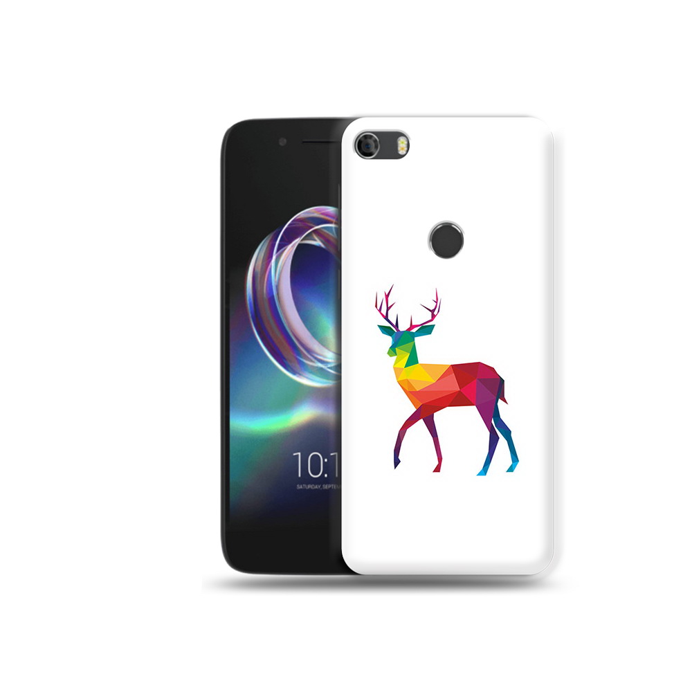 

Чехол MyPads Tocco для Alcatel Idol 5 геометрический олень (PT82010.678.286), Прозрачный, Tocco