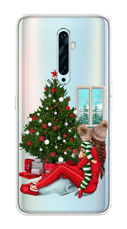 

Чехол на Oppo Reno 2Z "Новый год с мамой", Красный;зеленый;голубой, 251850-6