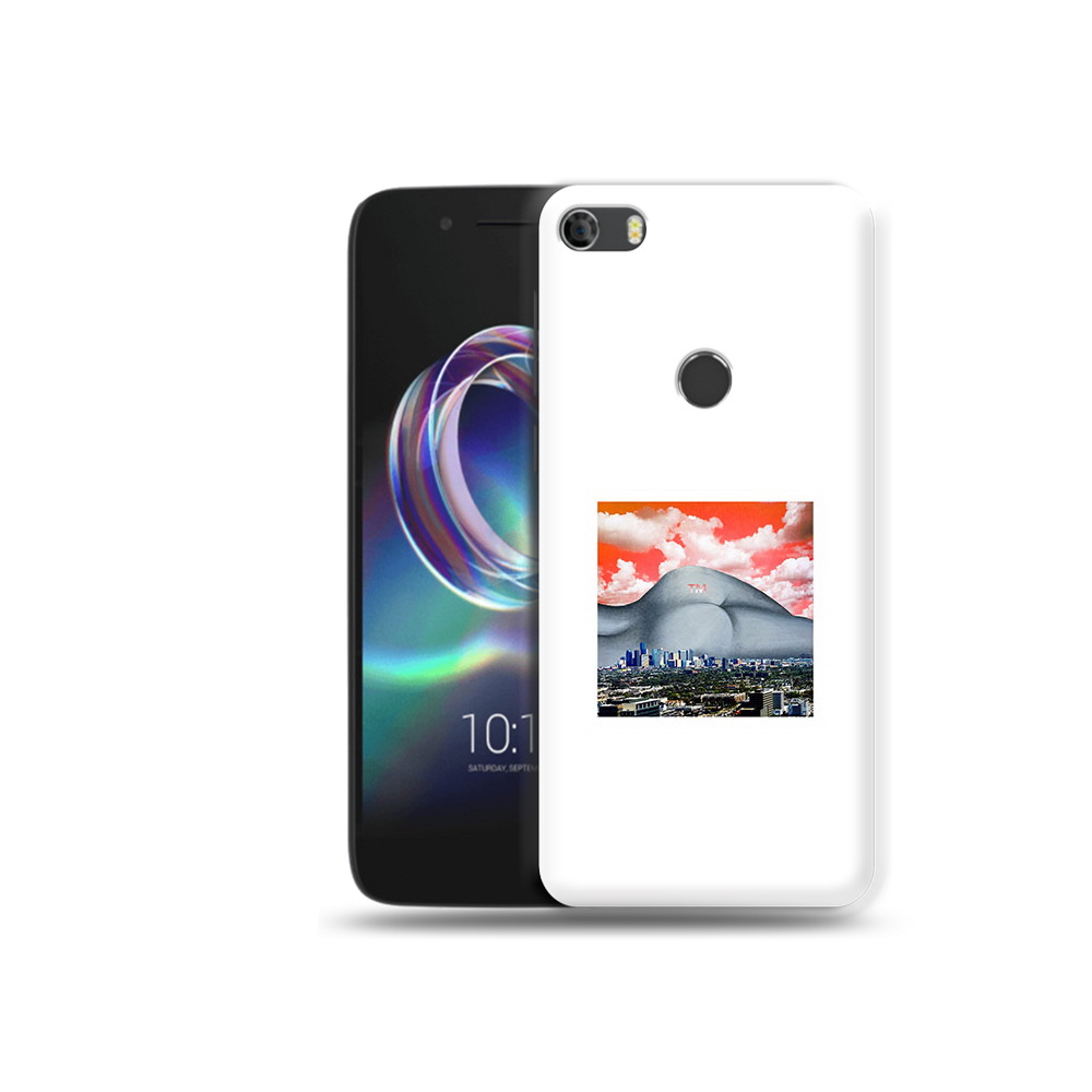 

Чехол MyPads Tocco для Alcatel Idol 5 город с девушкой на фоне (PT82010.678.297), Прозрачный, Tocco