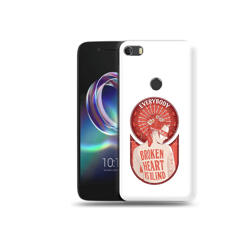 

Чехол MyPads Tocco для Alcatel Idol 5 девушка разбитое сердце (PT82010.678.310), Прозрачный, Tocco