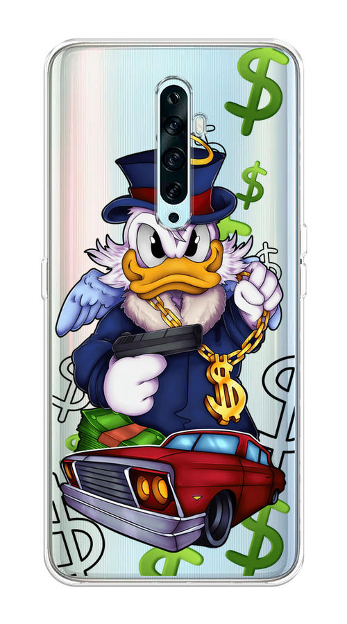 

Чехол на Oppo Reno 2Z "Scrooge McDuck with a Gold Chain", Красный;синий;белый, 251850-6