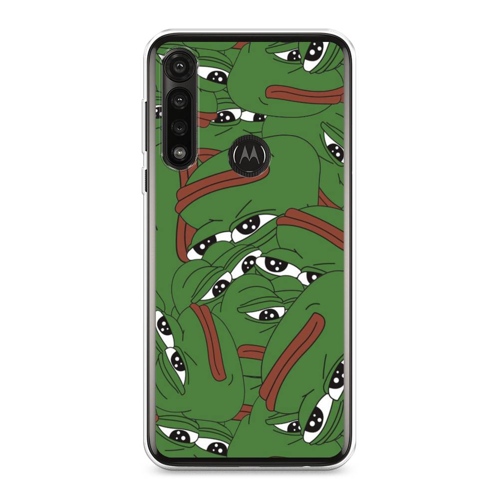 

Чехол Awog на Motorola Moto G Power 2020 "Печальный frog", Разноцветный, 242650-9