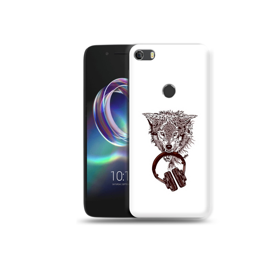 

Чехол MyPads Tocco для Alcatel Idol 5 дикий волк (PT82010.678.325), Прозрачный, Tocco