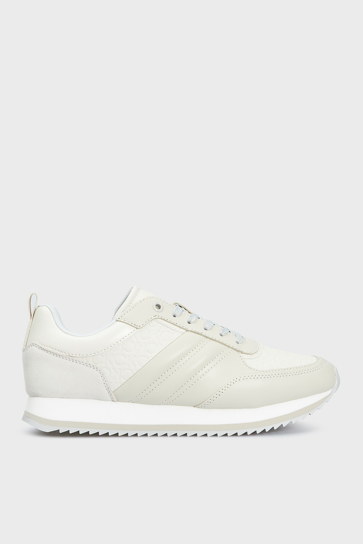 Кроссовки женские Calvin Klein HW0HW02102 серые 36 EU 16990₽