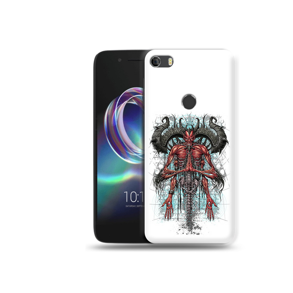 

Чехол MyPads Tocco для Alcatel Idol 5 дьявол (PT82010.678.340), Прозрачный, Tocco