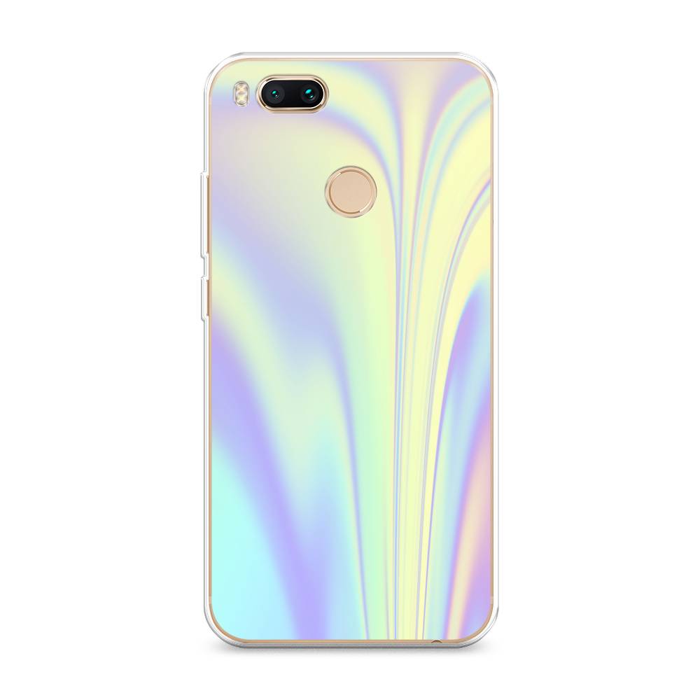 

Силиконовый чехол "Фиолетовая голограмма" на Xiaomi Mi 5X, Фиолетовая голограмма