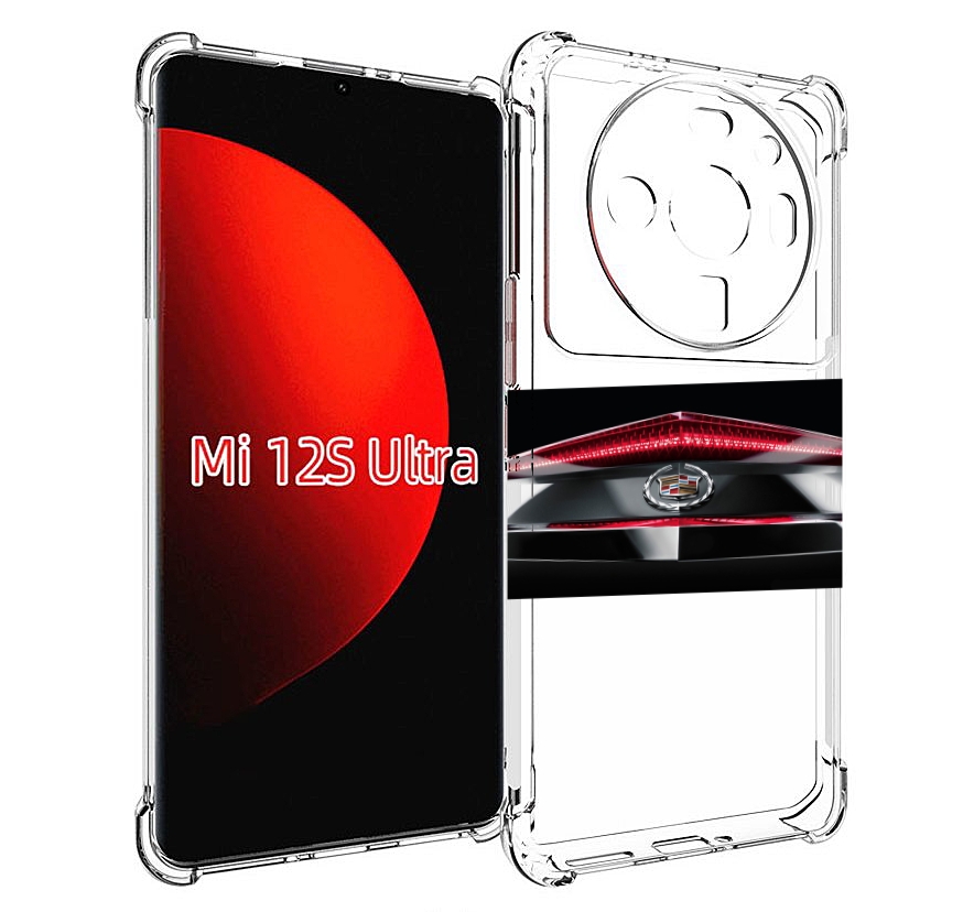 

Чехол MyPads cadillac 3 мужской для Xiaomi 12S Ultra, Прозрачный, Tocco
