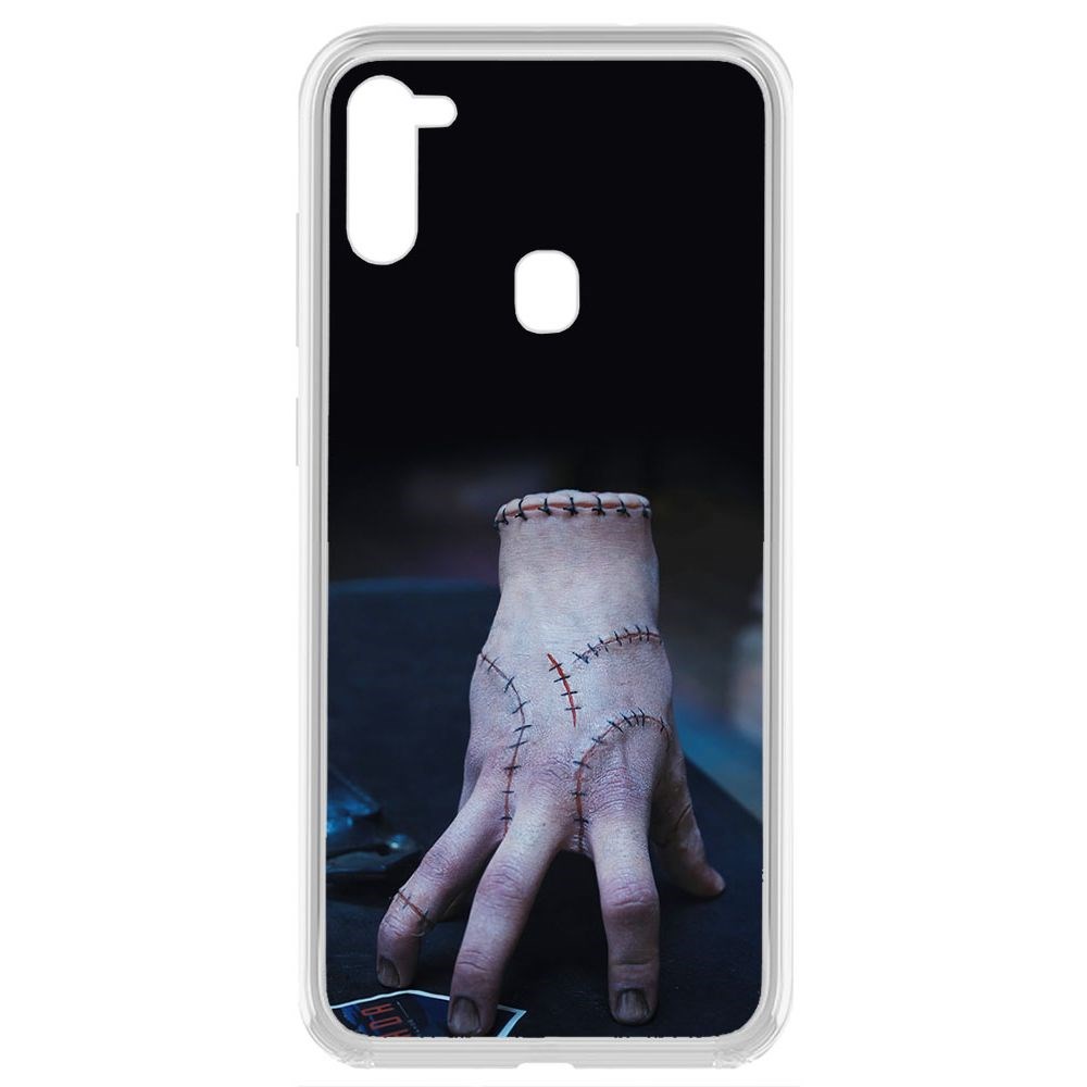 

Чехол-накладка Krutoff Clear Case Уэнсдей Аддамс - Вещь для Samsung Galaxy M11 (M115)