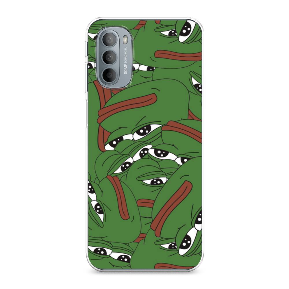 

Чехол Awog на Motorola Moto G31/G41 "Печальный frog", Разноцветный, 241850-9