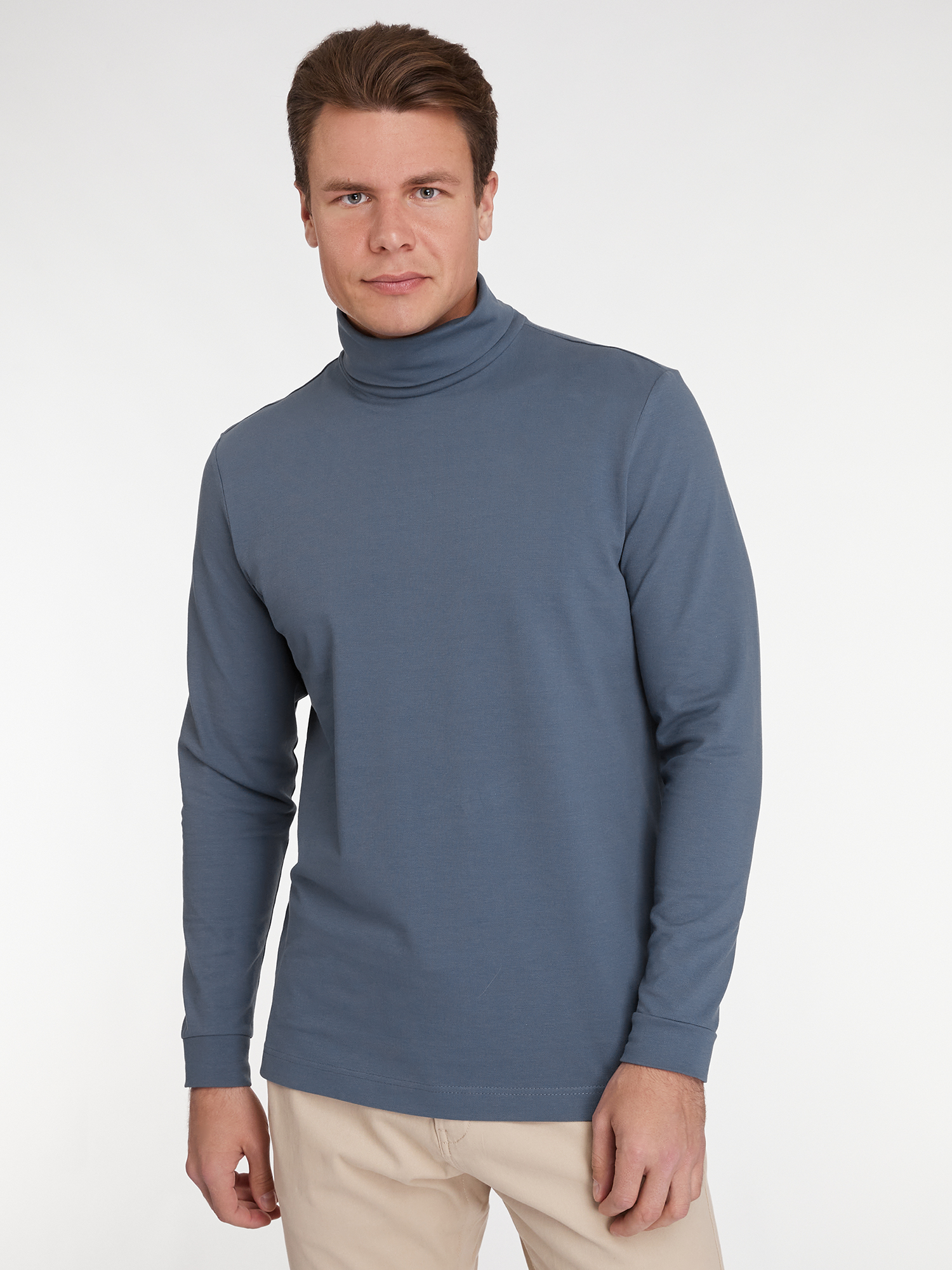 

Водолазка мужская oodji 5B523001M синяя 2XL, 5B523001M