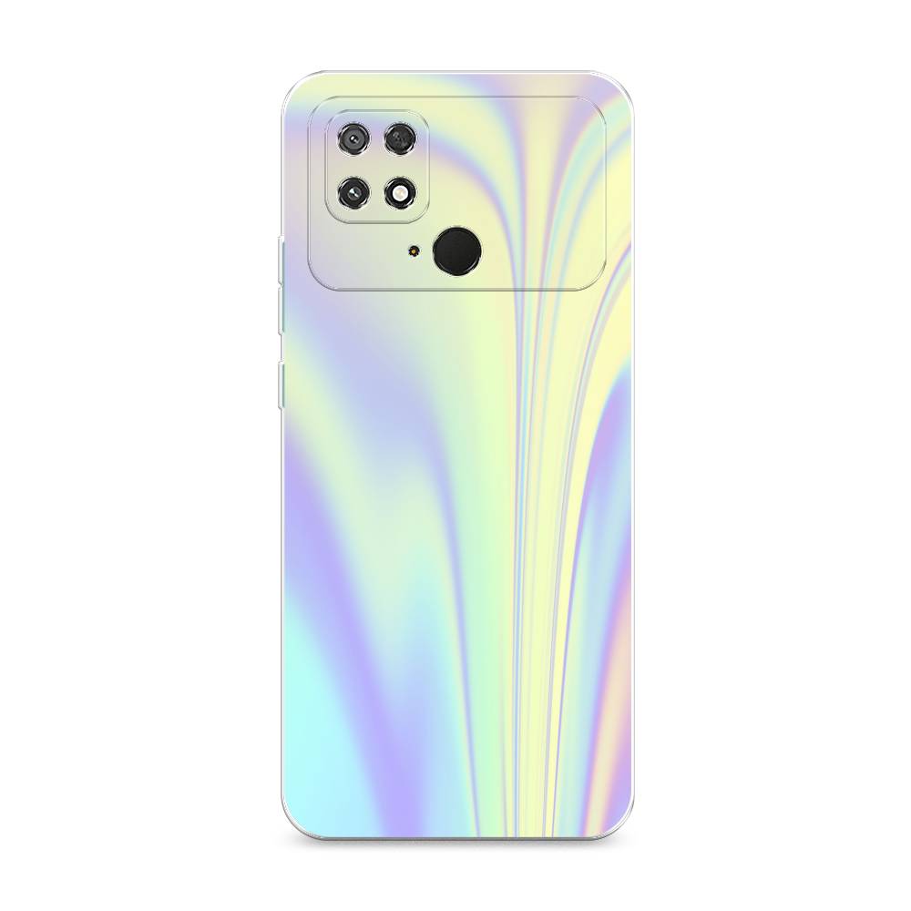 

Силиконовый чехол "Фиолетовая голограмма" на Xiaomi Poco C40, Фиолетовая голограмма