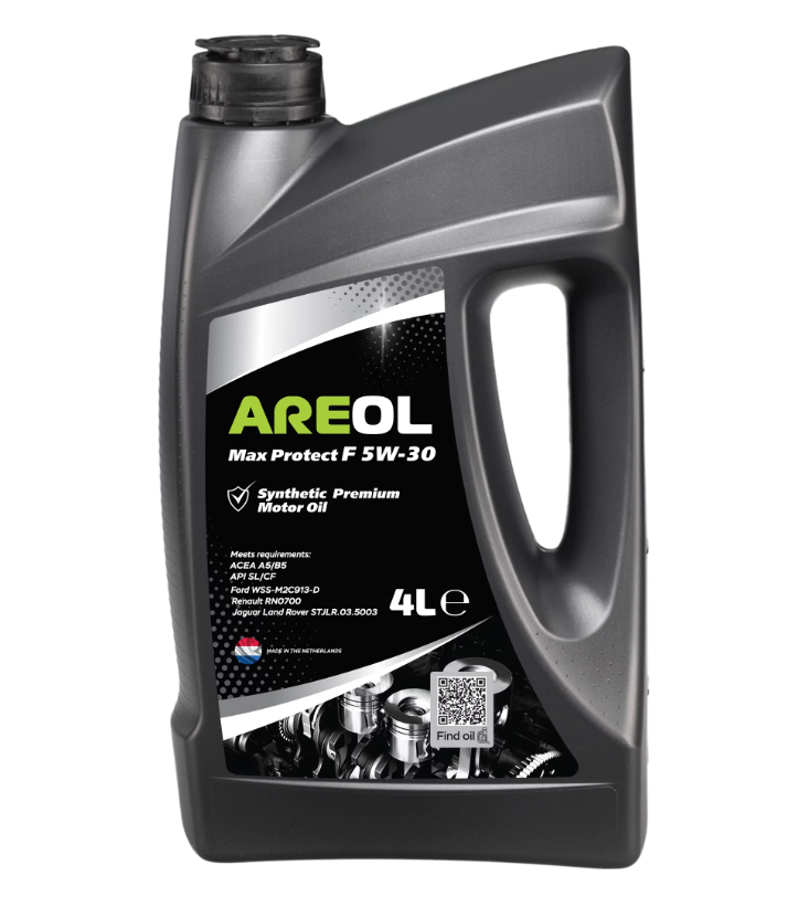 

Моторное масло Areol Max Protect F синтетическое 5W30 4л