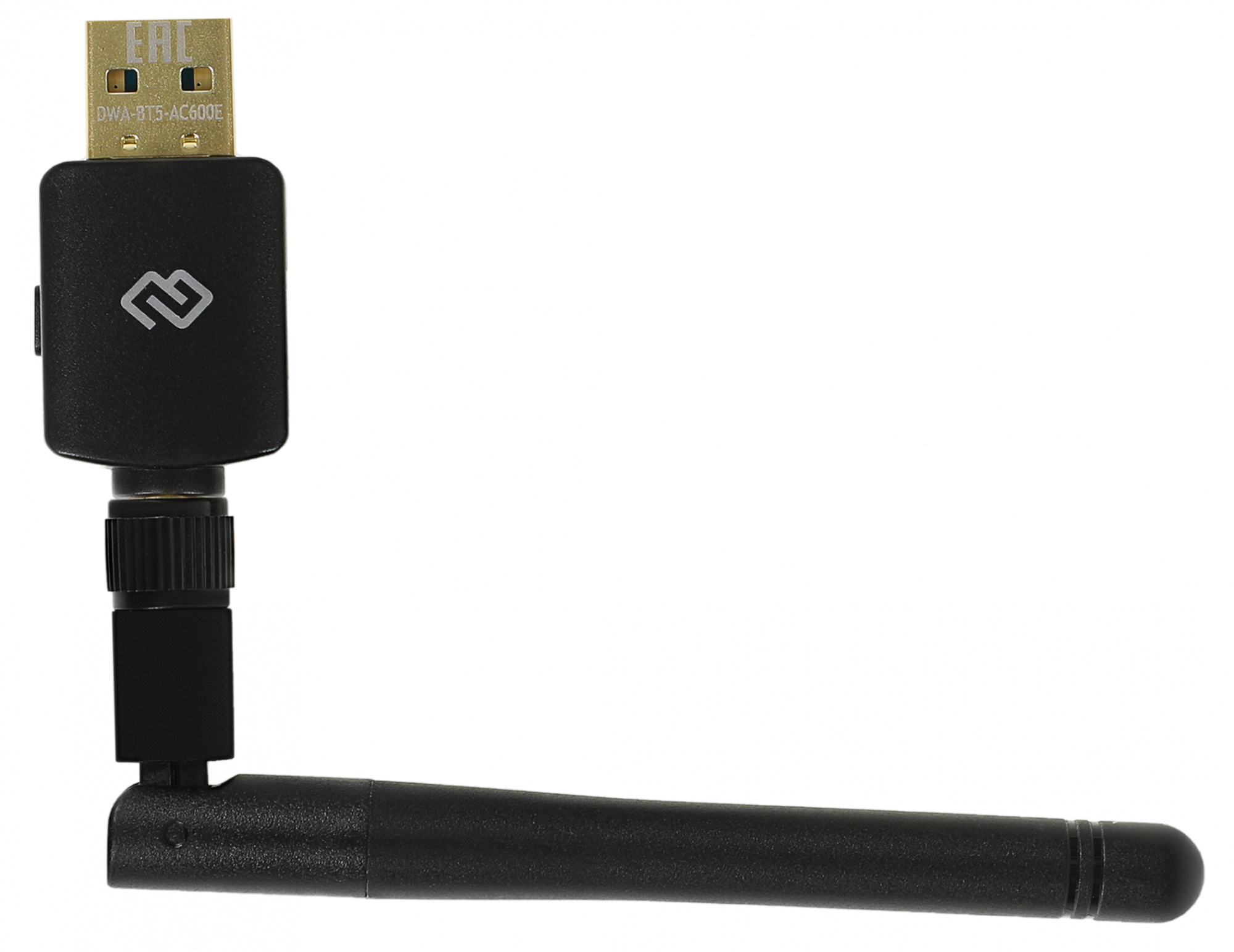 Сетевой адаптер WiFi + Bluetooth Digma USB 2.0 dwa-bt5-ac600e