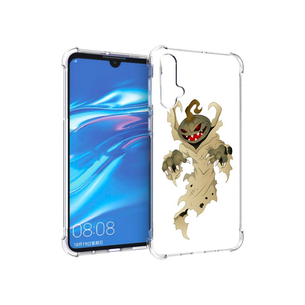 

Чехол MyPads Tocco для Huawei Nova 5 призрак хэллоуина, Прозрачный, Tocco