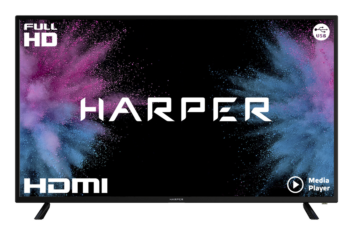 фото Led телевизор full hd harper 43f660t