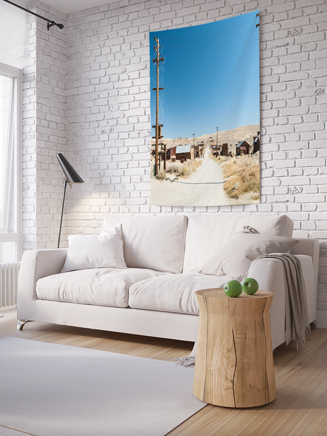 

Вертикальное фотопанно на стену JoyArty Город призрак 150x200 см, Город призрак