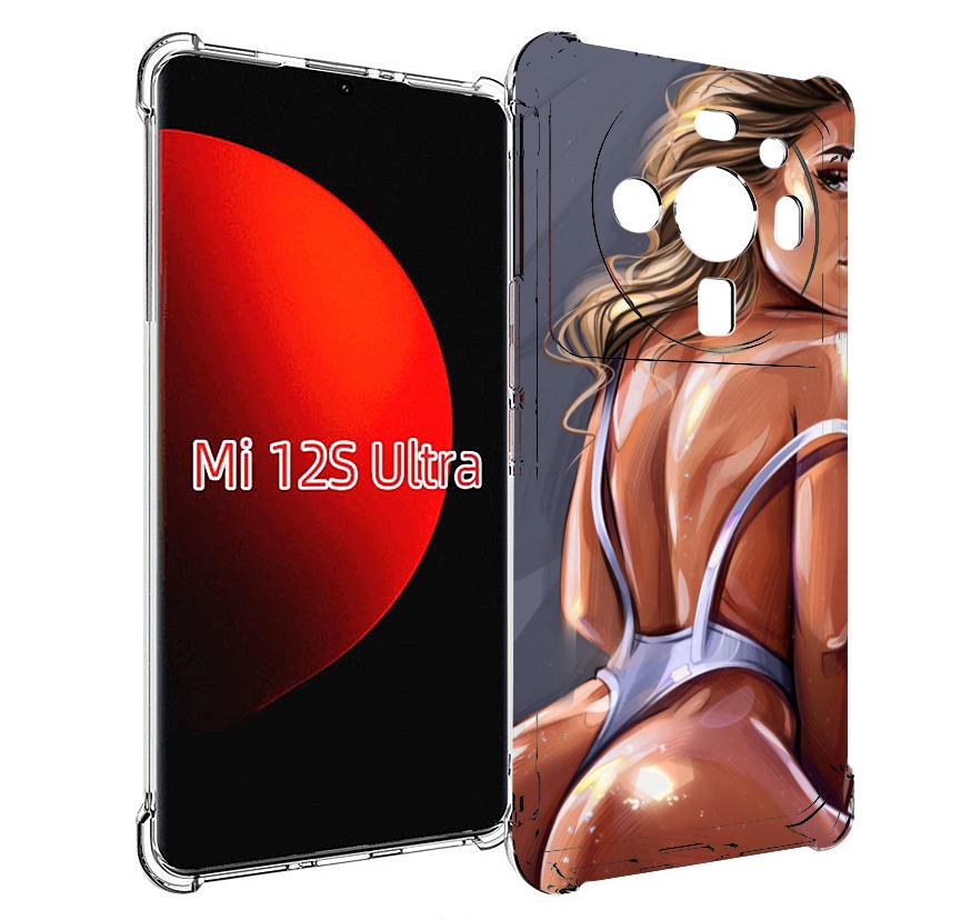 

Чехол MyPads craigos-art для Xiaomi 12S Ultra, Прозрачный, Tocco