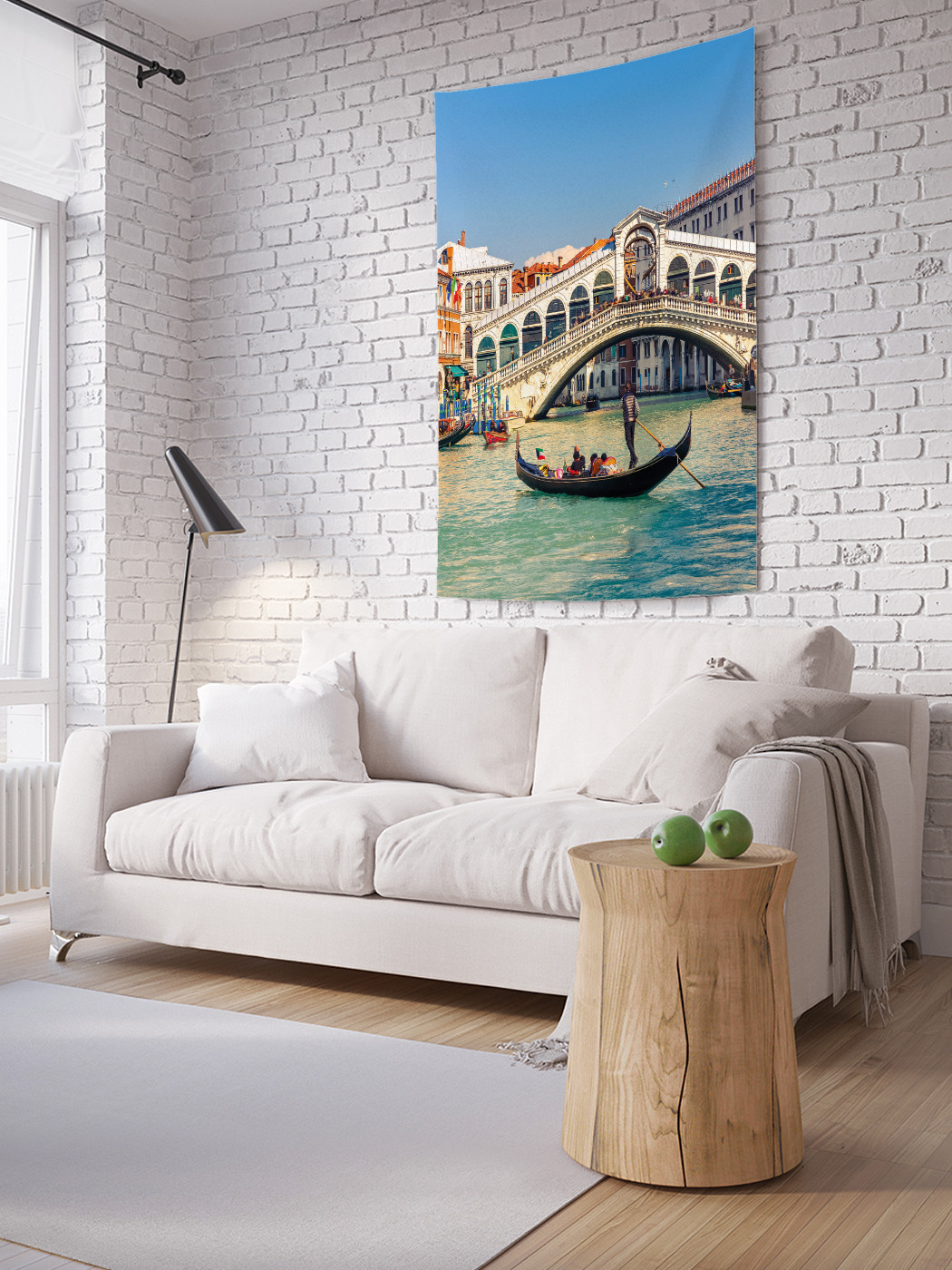 

Вертикальное фотопанно на стену JoyArty Мост Риальто 150x200 см, Мост Риальто