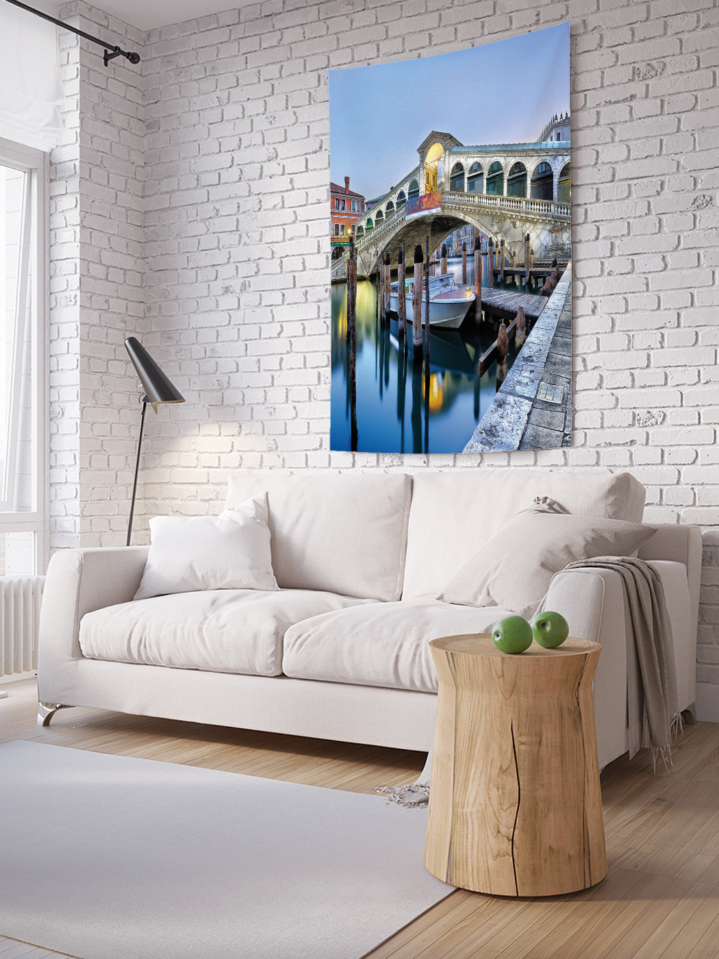 

Вертикальное фотопанно на стену JoyArty Венецианский мост Риальто 150x200 см, Венецианский мост Риальто