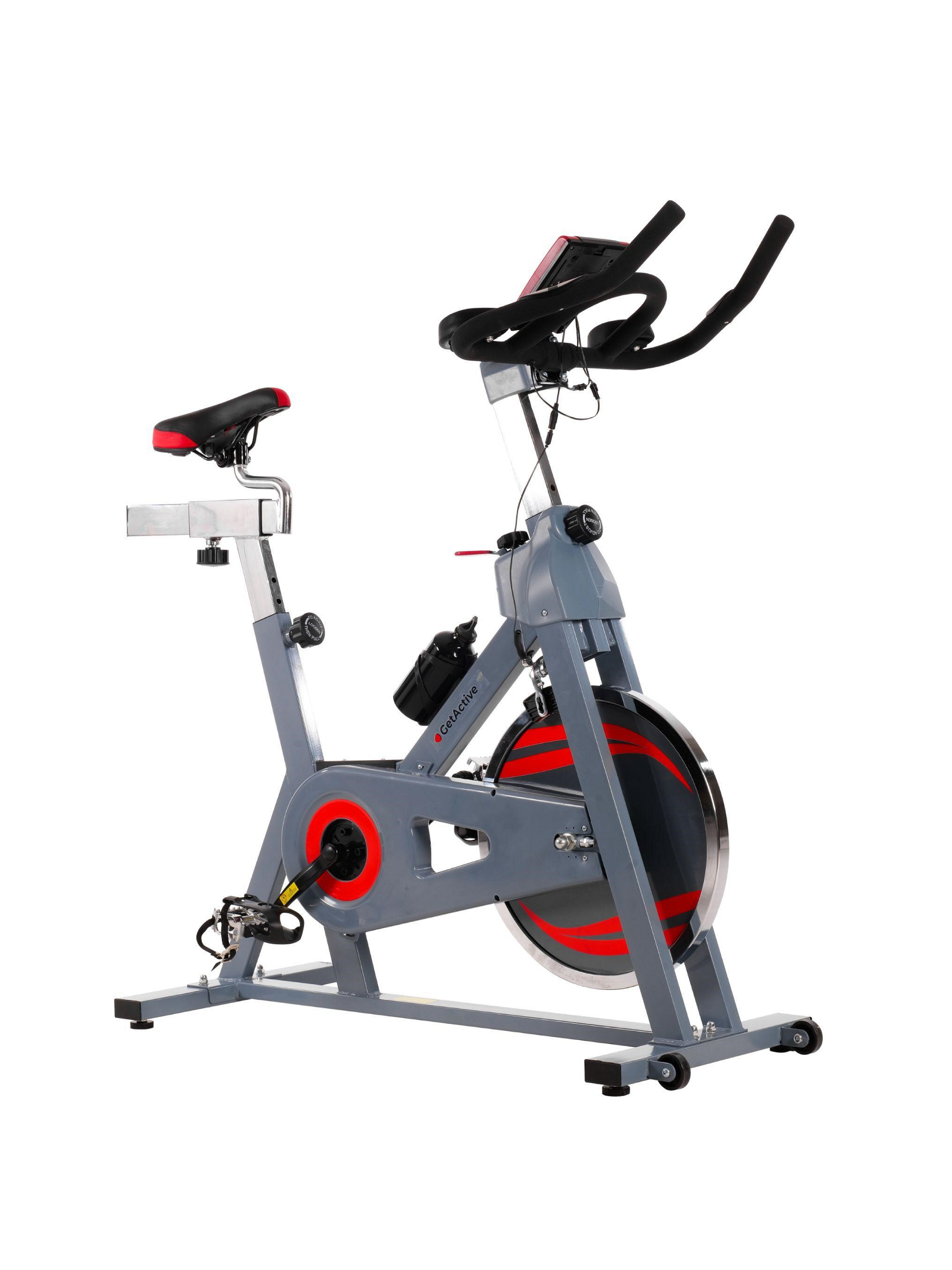 Велотренажер GetActive Wheel ES-703 10kg для спорта дома, для ног, кардио, до 100 кг