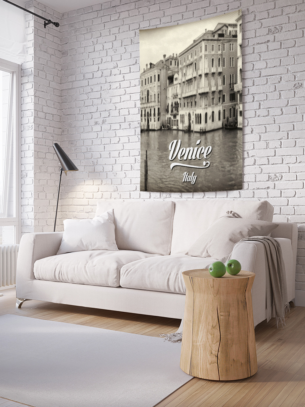 

Вертикальное фотопанно на стену JoyArty Итальянская Венеция 150x200 см, Итальянская Венеция