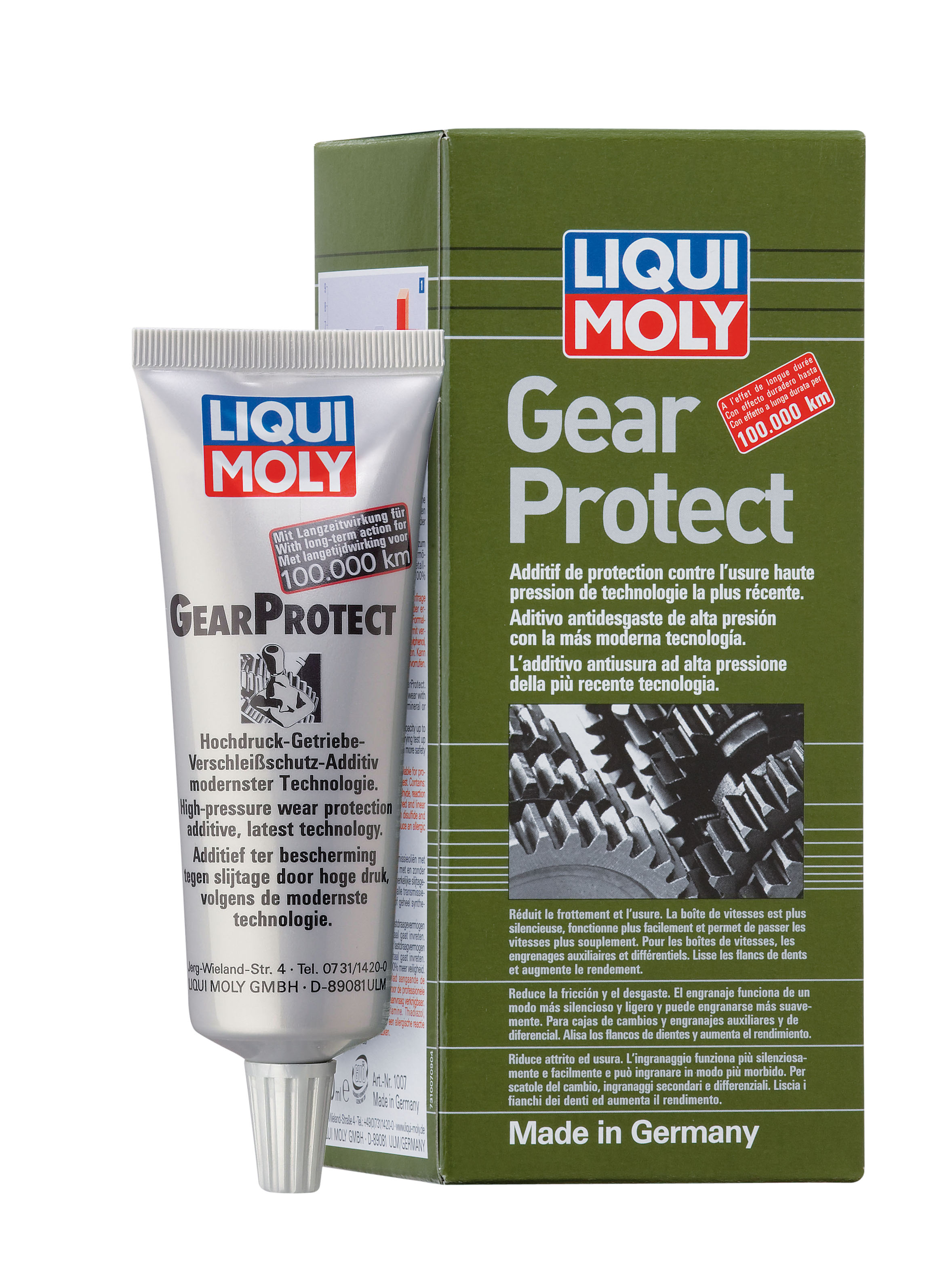 Средство для долговременной защиты трансмиссий LIQUI MOLY 1007 0,80 ml