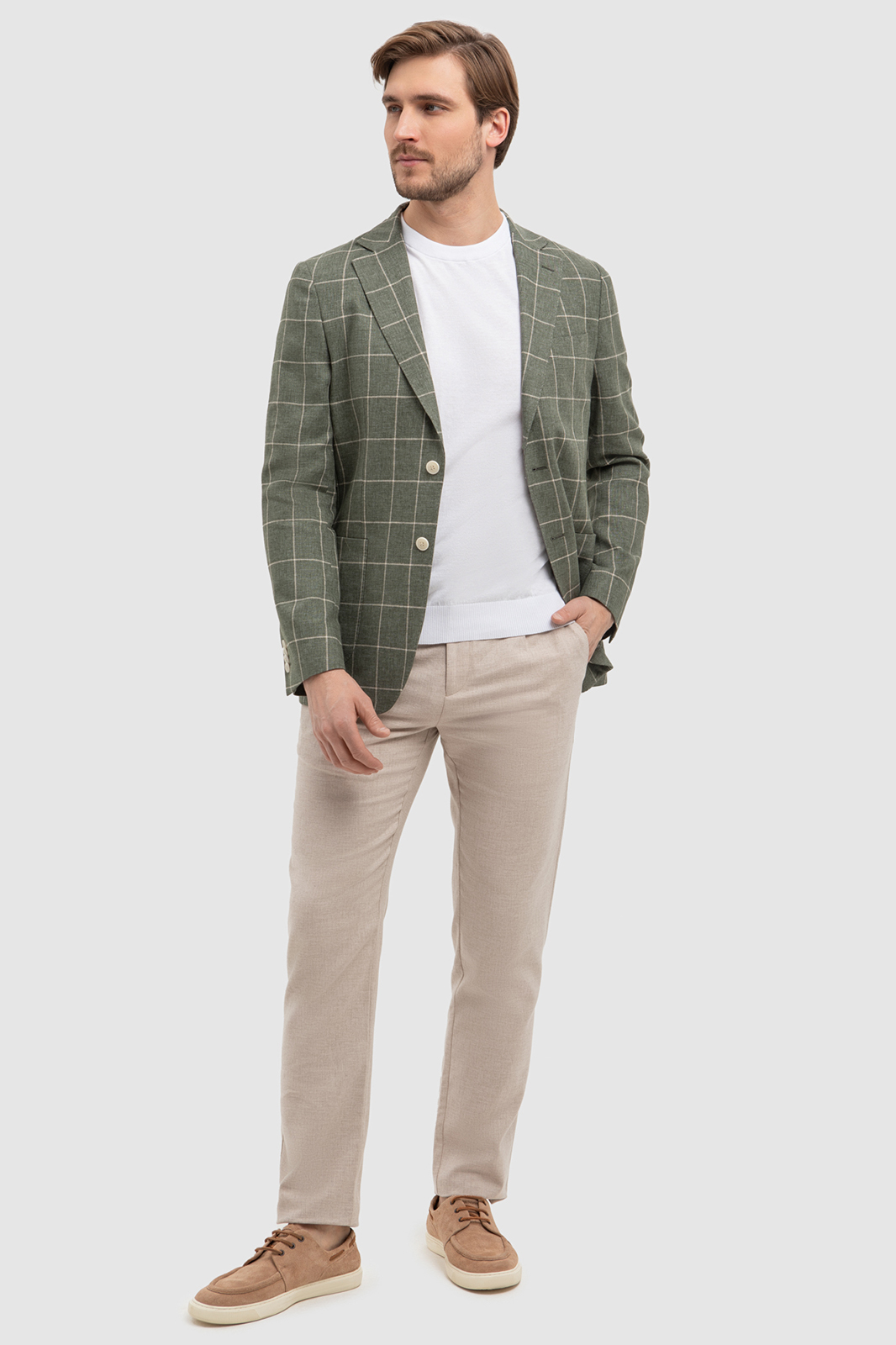 

Пиджак мужской Kanzler 4S-811BB-2331-31 зеленый 54, 4S-811BB-2331-31